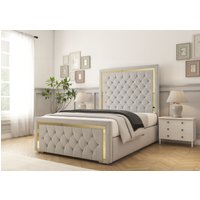 Sofia Bed Frame Silver Single