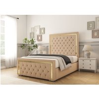 Sofia Bed Frame Stone Super King