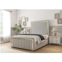 Boston Bed Frame Silver Super King