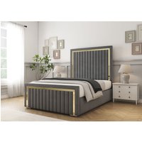 Boston Gold Bed Frame Light Single
