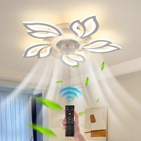 Modern LED Acrylic Ceiling Fan Light Remote