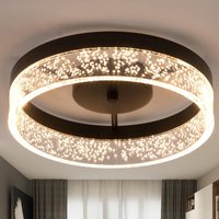 Circular LED Flush Mount Ceiling Light 25.59cm