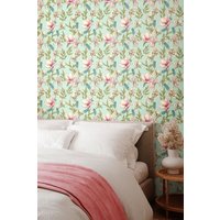 Orchid Bloom Matt Wallpaper Duck Egg