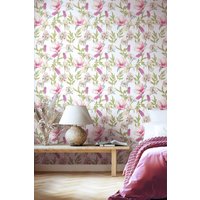 Orchid Bloom Matt Wallpaper Light