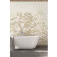 Etched Trees Wall Mural Light W300 cm x H240 cm