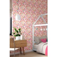Folk Floral 10m Matt Wallpaper