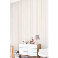 Textured Stripe 10m Matt Wallpaper