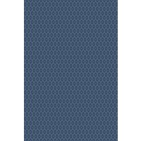 Tiny Ogee Indigo 10m Wallpaper