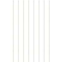 Scallop Stripe Stone 10m Wallpaper