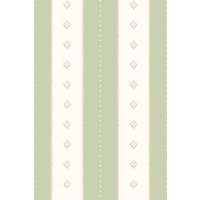 Decorative Stripe Soft Sage 10m Wallpaper