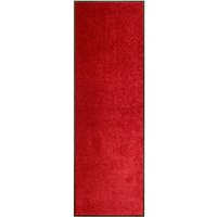 Berkfield Home Doormat Washable Red 60x180 cm