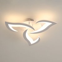 COMELY LED Ceiling Light, Modern Acrylic Ceiling Lights 33W, 3000K, White
