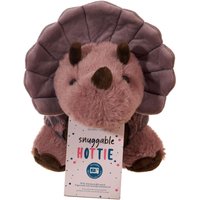 Aroma Home Snuggable Microwavable Hottie - Brown Dinosaur
