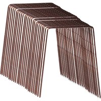 6" Coated Staples Secure Membrane Fleece Netting Pack 25
