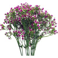 Pegdev Pack of 6 55cm Artificial Pink Gypsophila Stem Baby's Breath