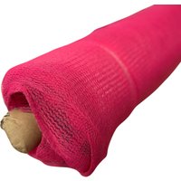 Pegdev Pink Temporary Fencing Heavy Duty UV Stabilised Polyethylene Mesh 19m