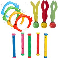 Intex 3 in 1 Underwater Dive Aquatic Balls, Play Sticks & Fish Rings | Size: 1.25kg