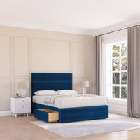 Monaco Bed Base No Drawers 12" Footboard & 26" Struts Headboard Double