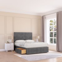 Madison Divan Bed Base 2 Drawers 12" Footboard & 26" Strutted Headboard Double