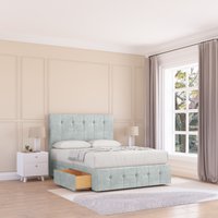 Cambridge Divan Bed Base No Drawers 12" Footboard & 54" Floor Standing Headboard King