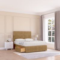 Madison Divan Bed Base No Drawers 12" Footboard & 54" Floor Standing Headboard Single