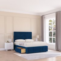 Madison Divan Bed Base 2 Drawers 12" Footboard & 54" Floor Standing Headboard King
