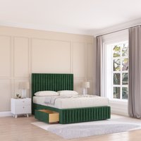 Madison Divan Bed Base 4 Drawers 12" Footboard & 54" Floor Standing Headboard Double