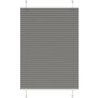 Pleated Blind Anthracite 85x150 cm Fabric Width 84.4 cm Polyester
