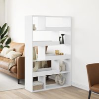 Berkfield Home Room Divider White 100x33x156.5 cm Engineered Wood