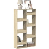 Berkfield Home Bookcase Sonoma Oak 100x33x175 cm Engineered Wood in Brown | Size: 100 x 33 x 175 cm