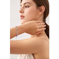 Stainless Steel Beaded Adjustable Bracelet