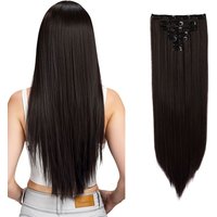 7Pcs Fashion Clip Straight Hair Extensions