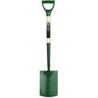 Ergonomic Steel Garden Spade 28" Handle Weight 7.5" x 11.5" Blade Forged