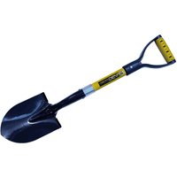 Pegdev Kids Round Mouth Micro Shovel 28in for Gardening Digging & Play in Navy