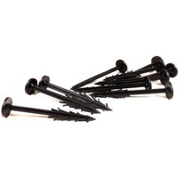 Heavy Duty 6" Landscaping Pegs Weed Control Pack 100