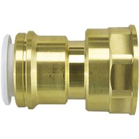 Brass Cylinder Adaptor 22 x 1" Female