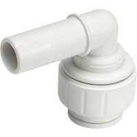 John Guest Stem Elbow 15mm (Pack Of 10) in White