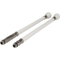John Guest White PVC Hose Mono 300mm X 15mm X m10 (Pack Of 2)