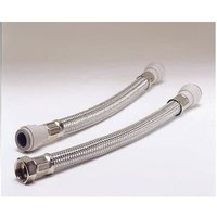 John Guest Braided Hose 1000mm - 22mm X 3/4 in Silver