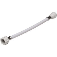 John Guest HTi Ex Flexi Hose 15mm x1/2" 300mm in Silver