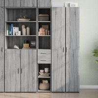 Highboard Sonoma 30x42.5x185 cm Engineered Wood