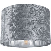 Modern Crushed Velvet Lamp Shade Shiny Paper Inner inches
