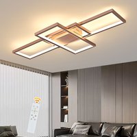 LED Ceiling Light Remote Control 50W Dimmable Ceiling Lamp Living Dining Room Bedroom Kitchen