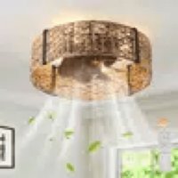 30cm 7 Blade Smart Ceiling Fan Remote Control & Light Kit Included