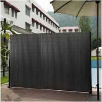 Living and Home 1.5*5M Dark Grey PVC Privacy Decorative Fences