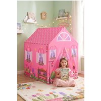 Living and Home Princess Castle Portable Outdoor Playhouse in Pink