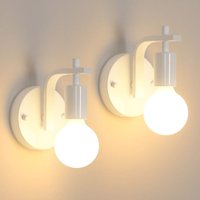 2 Pack Wall Lights Indoor Wall Lamps Vintage E27