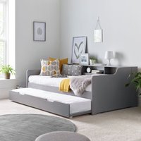Trent Wooden Guest Single Bed Trundle