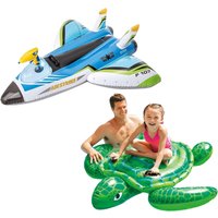Intex Water Gun Plane & Lil' Sea Turtle Ride-On | Size: 2kg