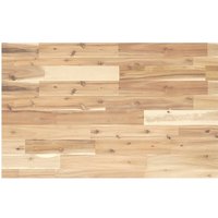Berkfield Home Desk Top Untreated 80x50x4 cm Solid Wood Acacia in Brown | Size: 80 x 50 x 4 cm